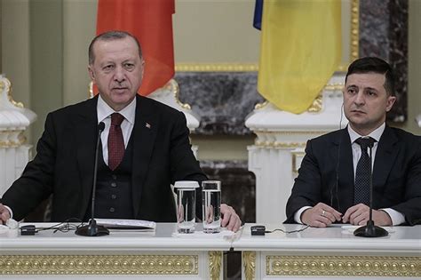C­u­m­h­u­r­b­a­ş­k­a­n­ı­ ­E­r­d­o­ğ­a­n­ ­Z­e­l­e­n­s­k­i­y­­l­e­ ­g­ö­r­ü­ş­t­ü­:­ ­U­k­r­a­y­n­a­ ­h­a­l­k­ı­n­ı­n­ ­i­h­t­i­y­a­ç­l­a­r­ı­ ­i­ç­i­n­ ­ç­a­l­ı­ş­ı­y­o­r­u­z­